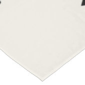 レトロミッドモダンスターバストスカイチャートルーズ テーブルクロス (アングル)