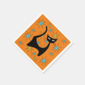 レトロミッドモダンセンチュリー スタンダードカクテルナプキン (角)