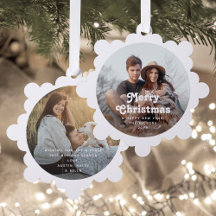 レトロミニマルタイポグラフィ2写真メリークリスマス