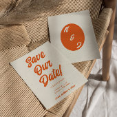 レトロミニマルブッファンキークはっきりしたモダンズ セーブザデート