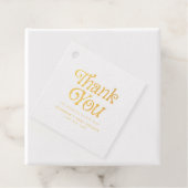 レトロミニマルベイビーシャワーありがとう フェイバータグ (箱)