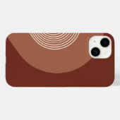 レトロミニマル虹 Case-Mate iPhoneケース (裏面 (横))