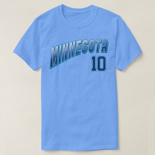 レトロミネソタNumber 10 1 Tシャツ (デザイン正面)