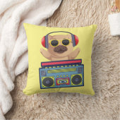 レトロミュージカルPUG及びカセット再生装置 クッション (ブランケット)