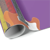 レトロミュージックオブジェクト ラッピングペーパー (ロールコーナー)