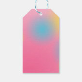 レトロミュージックガールズバンド誕生日パーティー ギフトタグ (裏面)