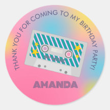 レトロミュージックガールズバンド誕生日パーティー