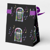 レトロミュージックノートJuke Boxテントの好意ボックス フェイバーボックス (裏面サイド)