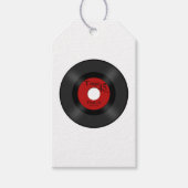 レトロミュージック45レコード ギフトタグ (正面)