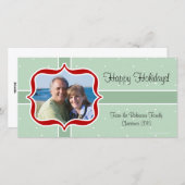 レトロミントフォトカード シーズンカード (正面/裏面)