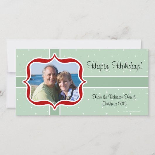 レトロミントフォトカード シーズンカード (正面)