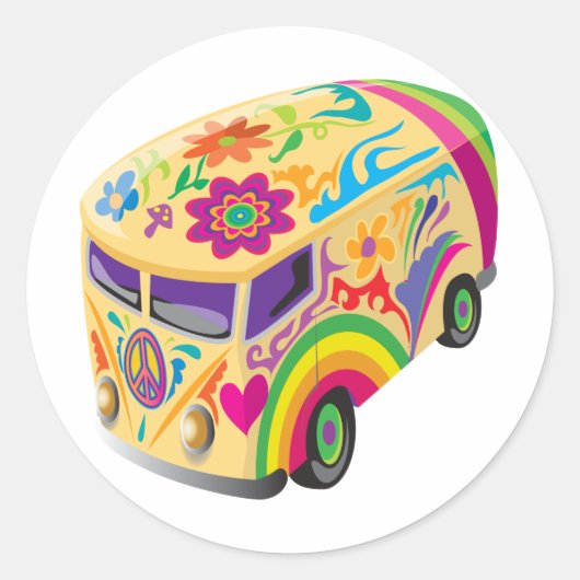 レトロミンバン ラウンドシール (正面)