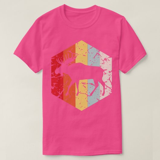 レトロムースシルエット Tシャツ (デザイン正面)