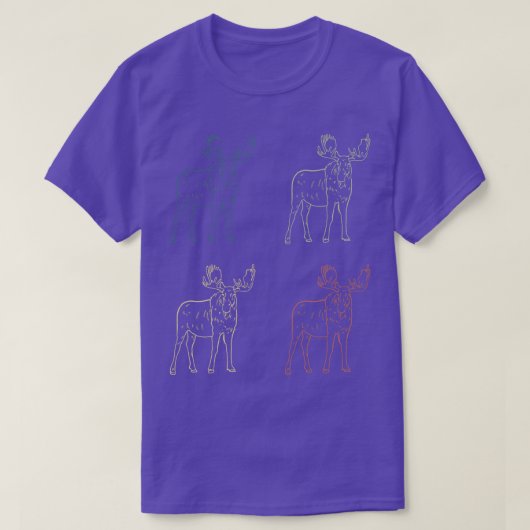 レトロムース1 Tシャツ (デザイン正面)