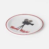 レトロムービーカメラカスタム ペーパープレート (アングル)