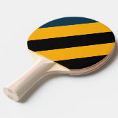 レトロムーンライトタイドはっきりしたストライプズ 卓球ラケット (正面アングル)