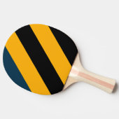 レトロムーンライトタイドはっきりしたストライプズ 卓球ラケット (横)