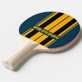 レトロムーンライトタイドストライプボードの名前 卓球ラケット (正面アングル)