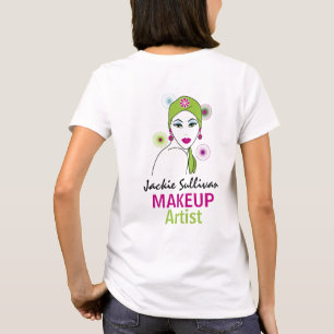 レトロメイクアップアーティスト Tシャツ