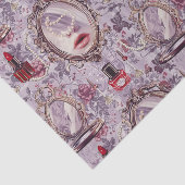 レトロメイクアップバニティリップスティックデクページ 薄葉紙 (詳細)