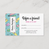 レトロメイクドゥードル |フレンドの参照 紹介カード (正面)