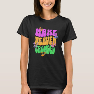 レトロメイク天国混雑イエス革命クリスティー Tシャツ