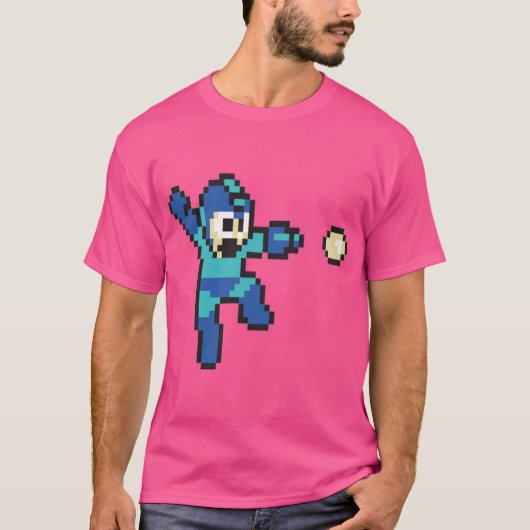 レトロメガマンのギフト Tシャツ (正面)