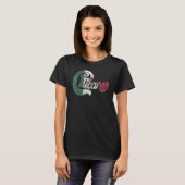 レトロメキシコチカノメキシカン動揺してガ Tシャツ (正面フル)