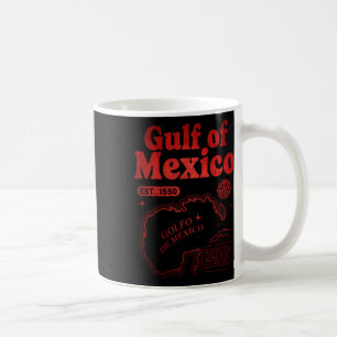 レトロメキシコ湾1550年の歴史的なM湾から コーヒーマグカップ