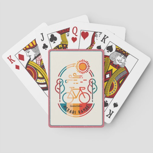 レトロメサビレンジバイクトレイル トランプ (裏面)