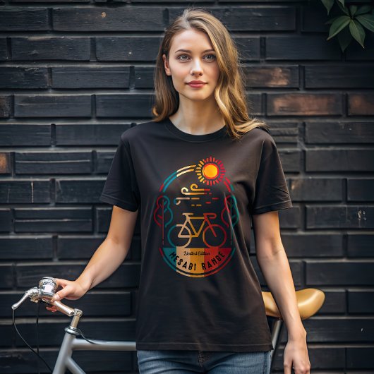 レトロメサビレンジバイクトレイル Tシャツ