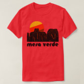 レトロメサヴェルデ観光客土産国定公園デ Tシャツ (デザイン正面)
