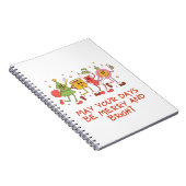 レトロメリーで明るい ノートブック (右側)