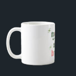 レトロメリーとブライトマグクリスマスホリデーマグ コーヒーマグカップ<br><div class="desc">このパステルメリーと明るいマグカップはレトロなファンキーフォント 溝深いスパークリー要素を備えている。</div>