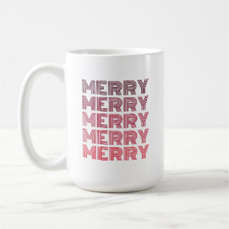 レトロメリークリスマスコーヒーマグ コーヒーマグカップ