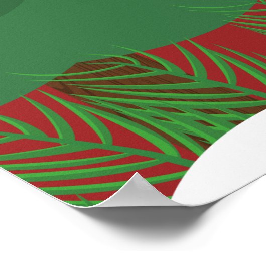 レトロメリークリスマスツリーズ事業販売広告 ポスター (角)