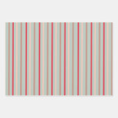 レトロメリークリスマスツリー ラッピングペーパーシート (正面3)