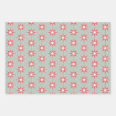 レトロメリークリスマスツリー ラッピングペーパーシート (正面2)