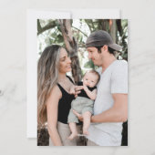 レトロメリークリスマスワンフォト シーズンカード (裏面)