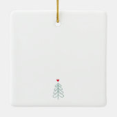 レトロメリーホリメリーーすてきクリスマス セラミックオーナメント (裏面)