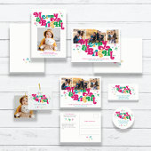 レトロメリー&ブライトフォトホリデーカード シーズンカード