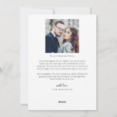 レトロメリー&ミニマ結婚したリスト写真 シーズンカード (裏面)