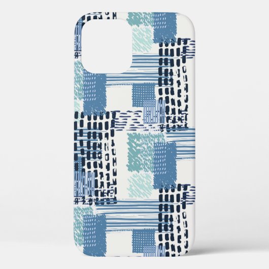 レトロメンフィスドールシームレスパターン Case-Mate iPhoneケース (裏面)