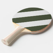 レトロモスフェードはっきりしたストライプ 卓球ラケット (正面アングル)