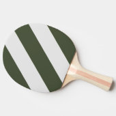 レトロモスフェードはっきりしたストライプ 卓球ラケット (横)
