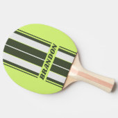 レトロモスフェードストライプボード名 卓球ラケット (横)