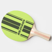 レトロモスフェードツートーンボードストライプの名前 卓球ラケット (横)