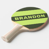 レトロモスフェード3はっきりしたストライプ個の名前 卓球ラケット (正面アングル)