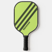 レトロモスフェード3ストライプつの名前 ピックルボールラケット (裏面)