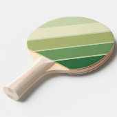 レトロモスレインボーはっきりした 卓球ラケット (正面アングル)